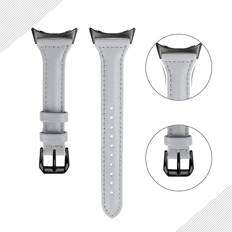 Super bequem Google Pixel Watch Echtes Leder armband
