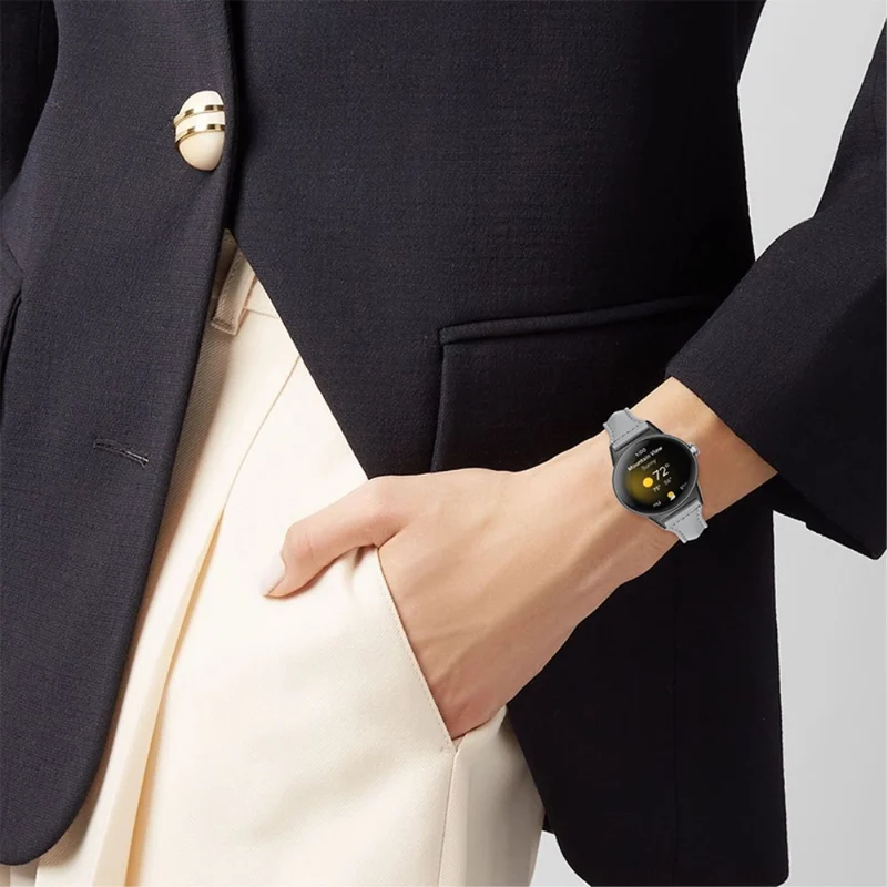 Super bequem Google Pixel Watch Echtes Leder armband