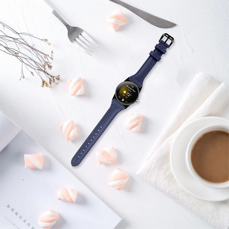 Super bequem Google Pixel Watch Echtes Leder armband