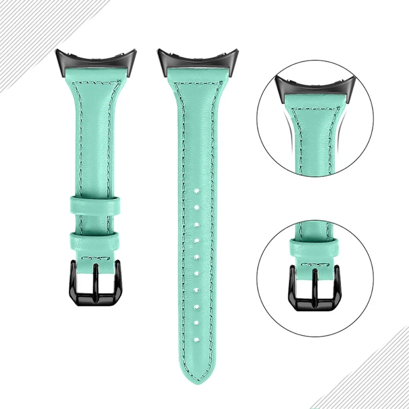 Super bequem Google Pixel Watch Echtes Leder armband
