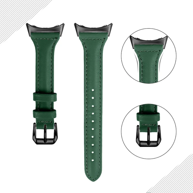 Super bequem Google Pixel Watch Echtes Leder armband