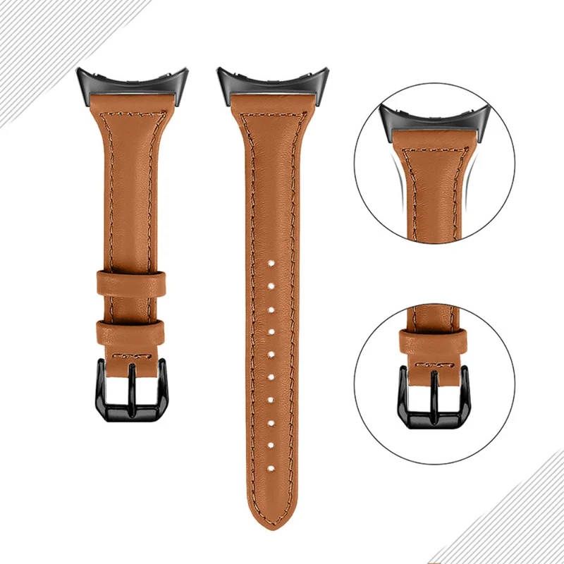 Super bequem Google Pixel Watch Echtes Leder armband