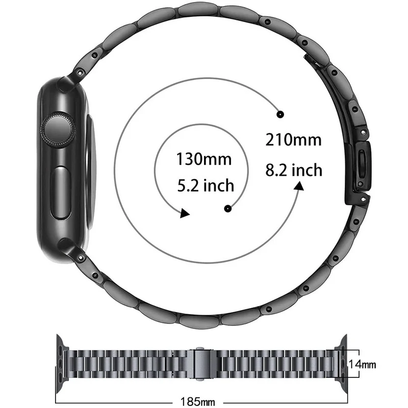Super cool Universell Apple Metall armband
