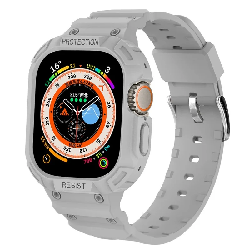 Absolut zuverlässig Apple Watch Ultra Silikon / TPU armband