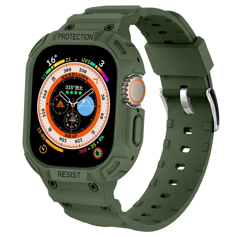 Absolut zuverlässig Apple Watch Ultra Silikon / TPU armband