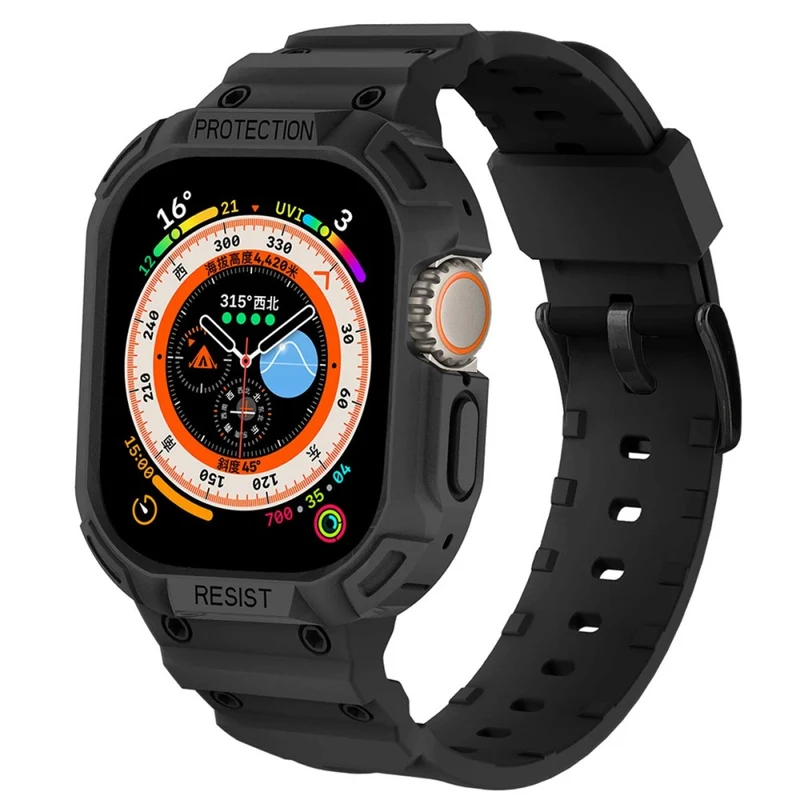 Absolut zuverlässig Apple Watch Ultra Silikon / TPU armband