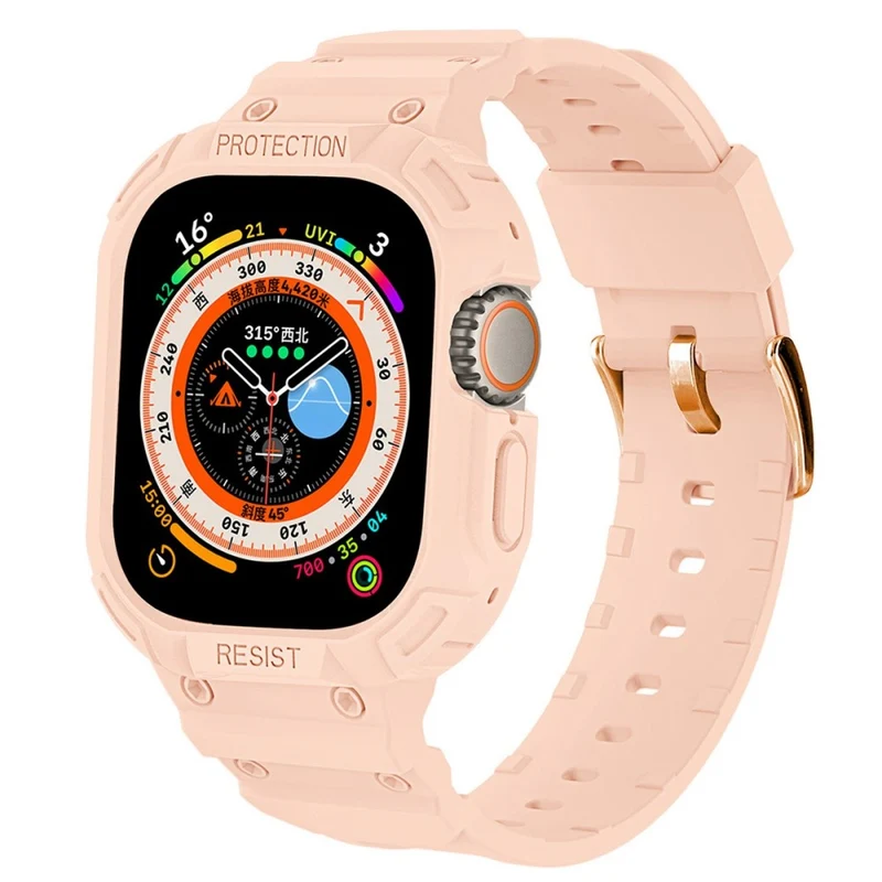 Absolut zuverlässig Apple Watch Ultra Silikon / TPU armband