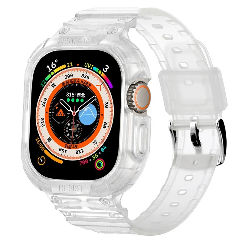 Absolut zuverlässig Apple Watch Ultra Silikon / TPU armband