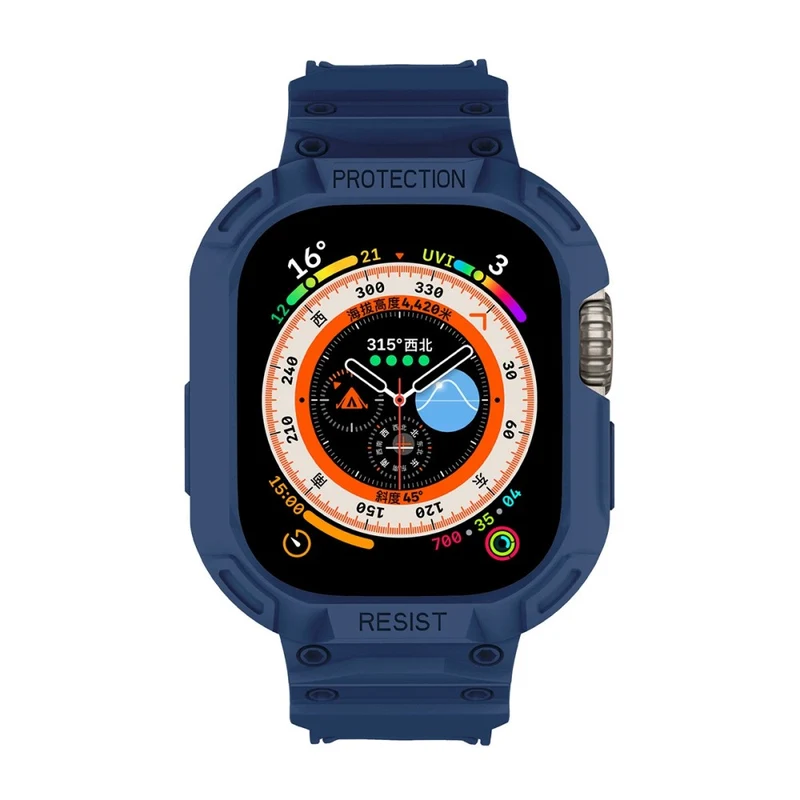 Absolut zuverlässig Apple Watch Ultra Silikon / TPU armband