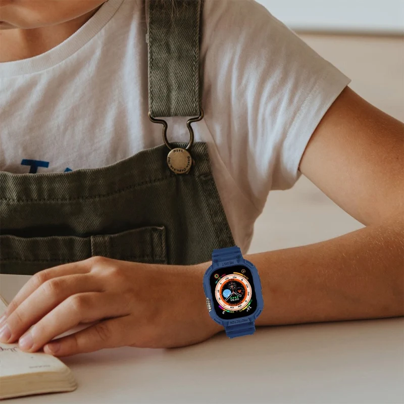 Absolut zuverlässig Apple Watch Ultra Silikon / TPU armband