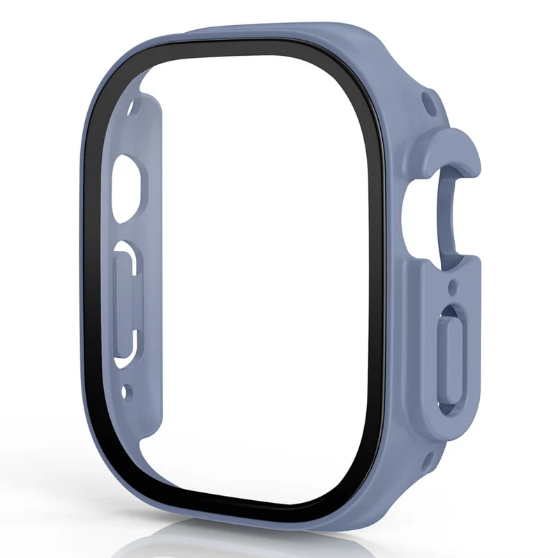 Stilvoll Apple Watch Ultra Hülle mit Displayschutz in Plastik und Gehärtetes Glas