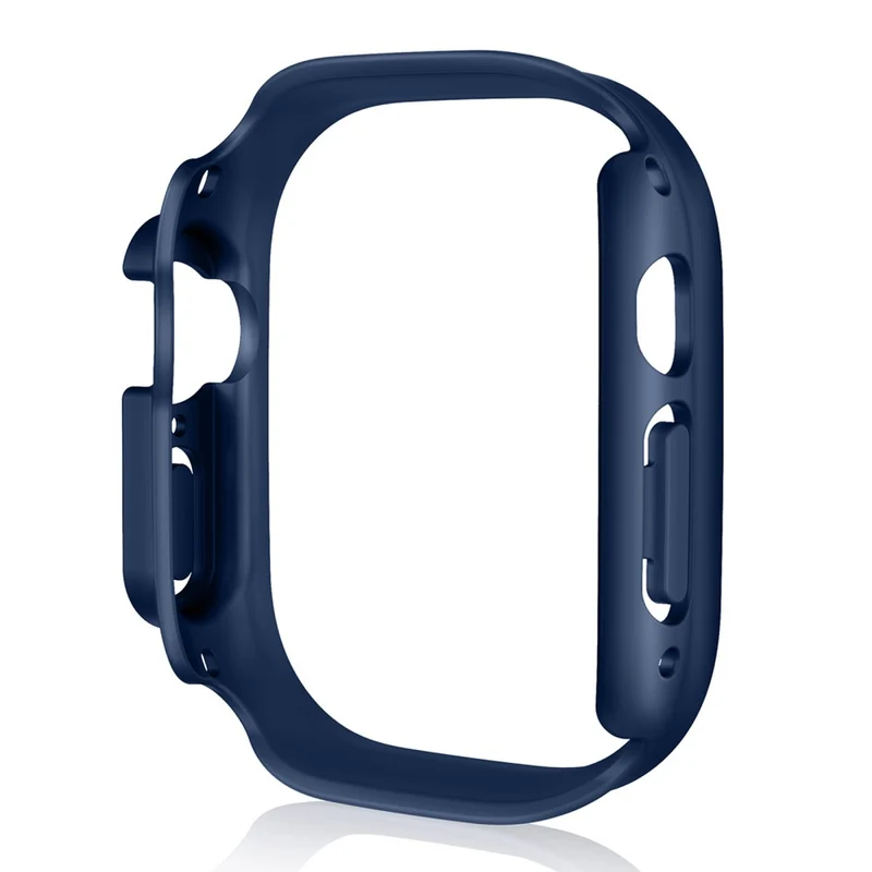 Stilvoll Apple Watch Ultra Hülle mit Displayschutz in Plastik und Gehärtetes Glas