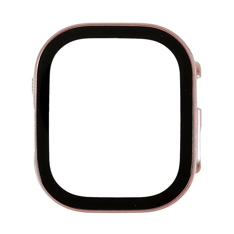 Stilvoll Apple Watch Ultra Hülle mit Displayschutz in Plastik und Gehärtetes Glas