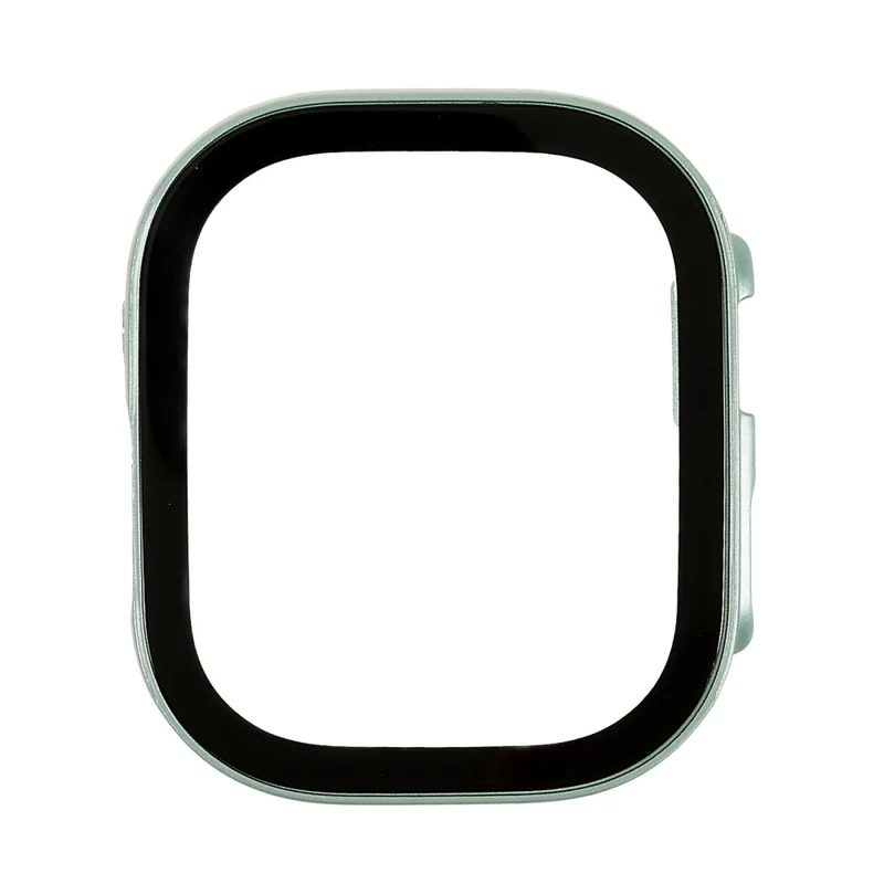 Stilvoll Apple Watch Ultra Hülle mit Displayschutz in Plastik und Gehärtetes Glas