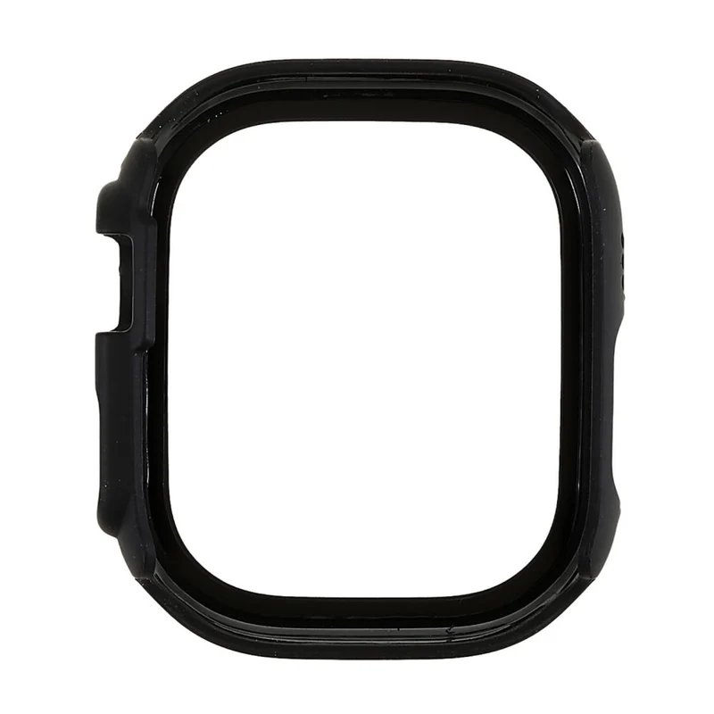Stilvoll Apple Watch Ultra Hülle mit Displayschutz in Plastik und Gehärtetes Glas