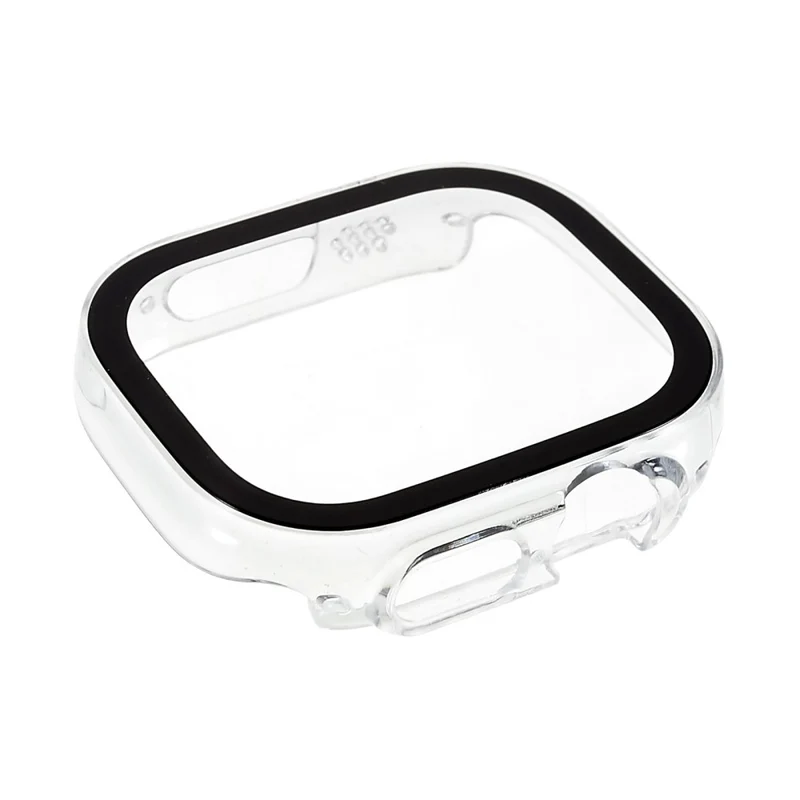 Stilvoll Apple Watch Ultra Hülle mit Displayschutz in Plastik und Gehärtetes Glas