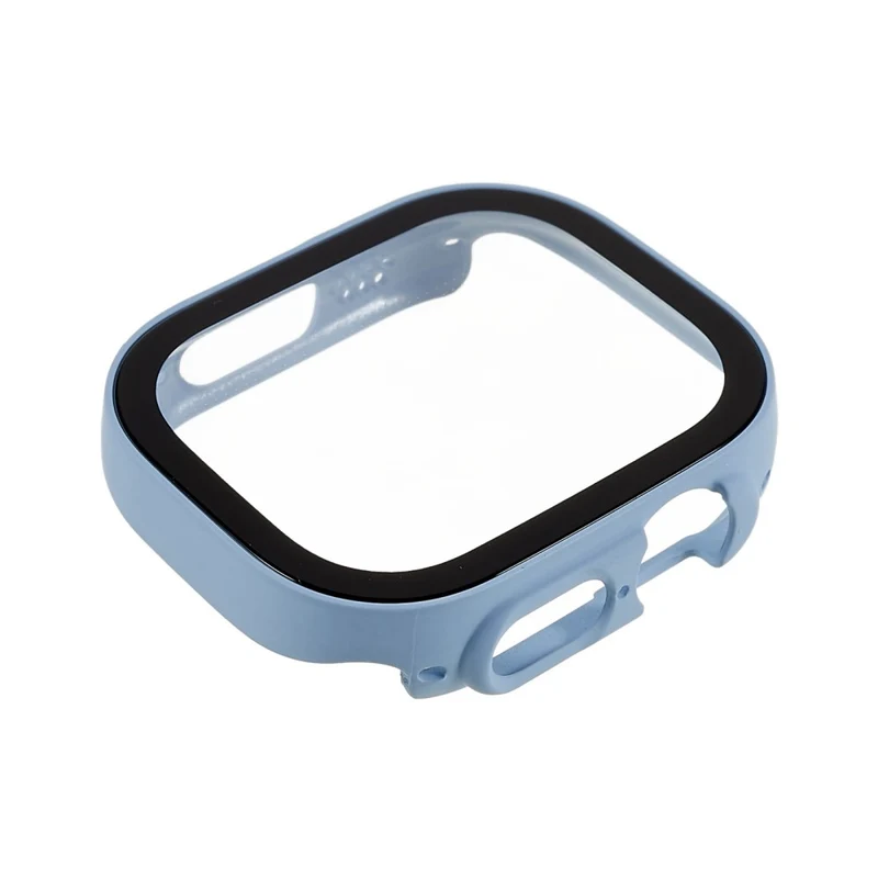 Stilvoll Apple Watch Ultra Hülle mit Displayschutz in Plastik und Gehärtetes Glas
