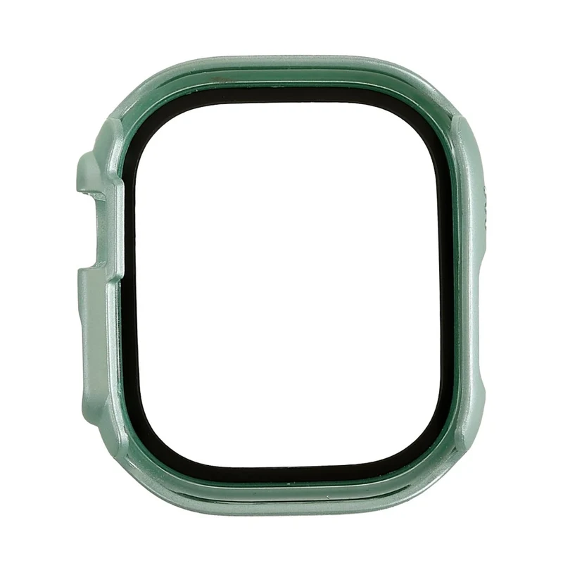 Stilvoll Apple Watch Ultra Hülle mit Displayschutz in Plastik und Gehärtetes Glas