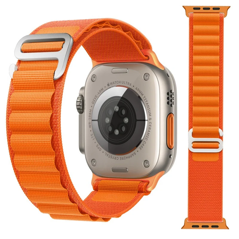 Absolut niedlich Universell Apple Textil / Nylon armband
