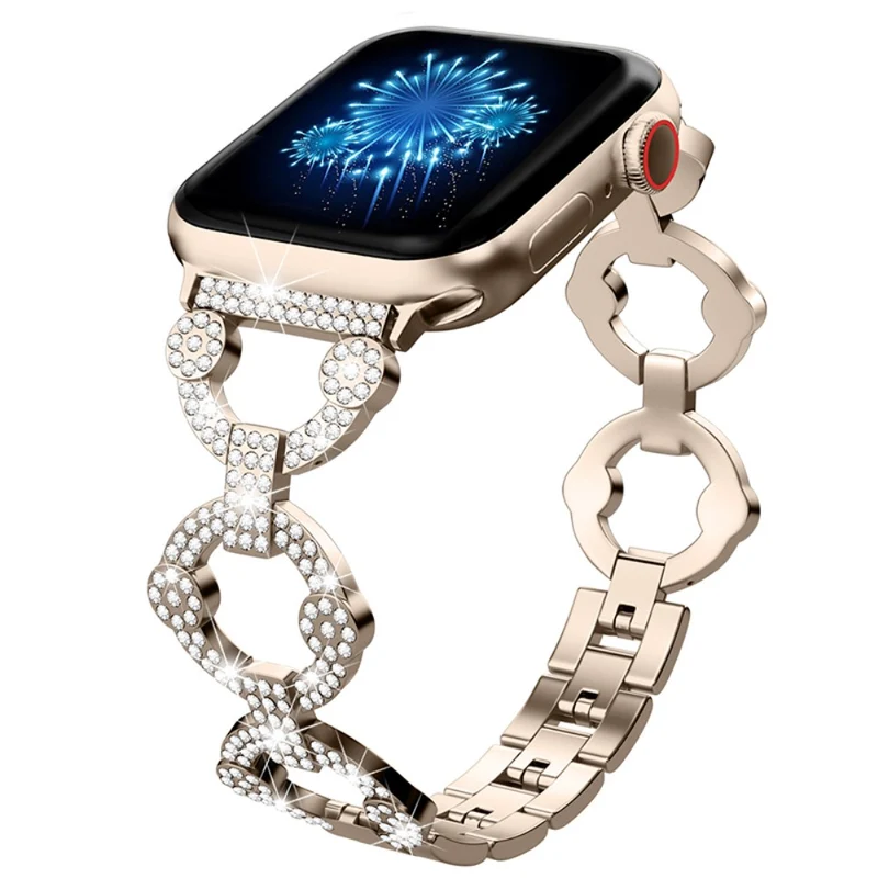 Mega gut Universell Apple Strass und Glas armband