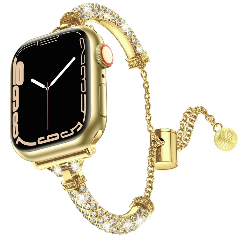 Mega gut Universell Apple Metall und Strass armband