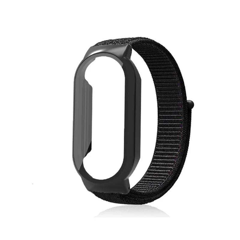 Modisch Xiaomi Mi Band 7 Textil / Nylon und Glas armband