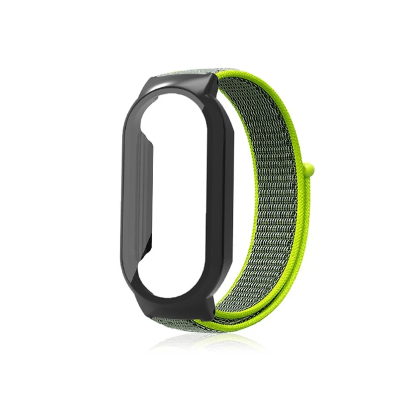 Modisch Xiaomi Mi Band 7 Textil / Nylon und Glas armband