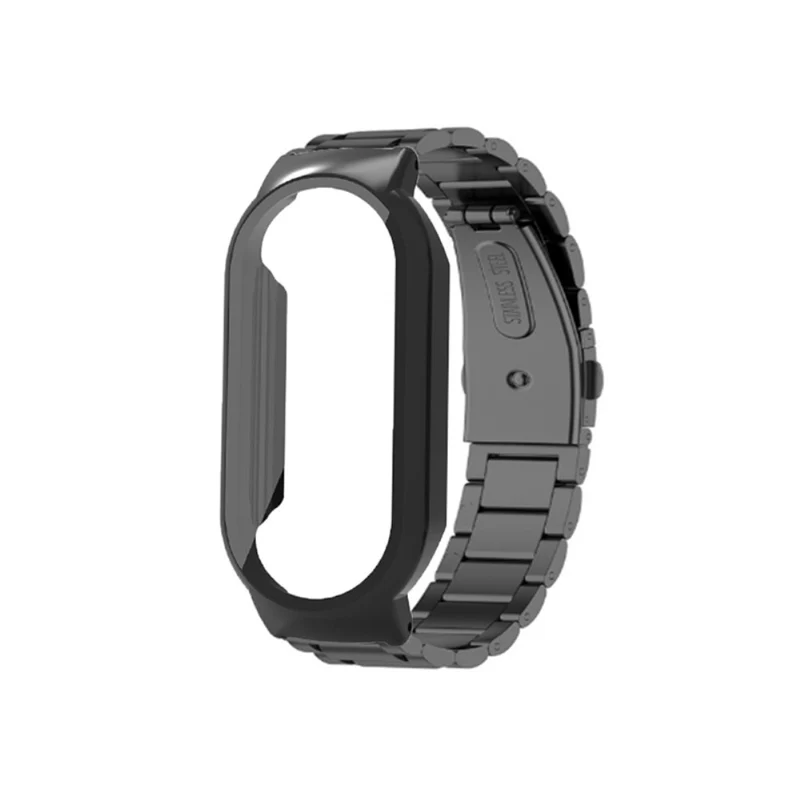 Mega haltbar Xiaomi Mi Band 7 Metall und Glas armband