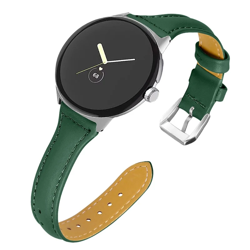 Ausgezeichnet Google Pixel Watch Echtes Leder armband