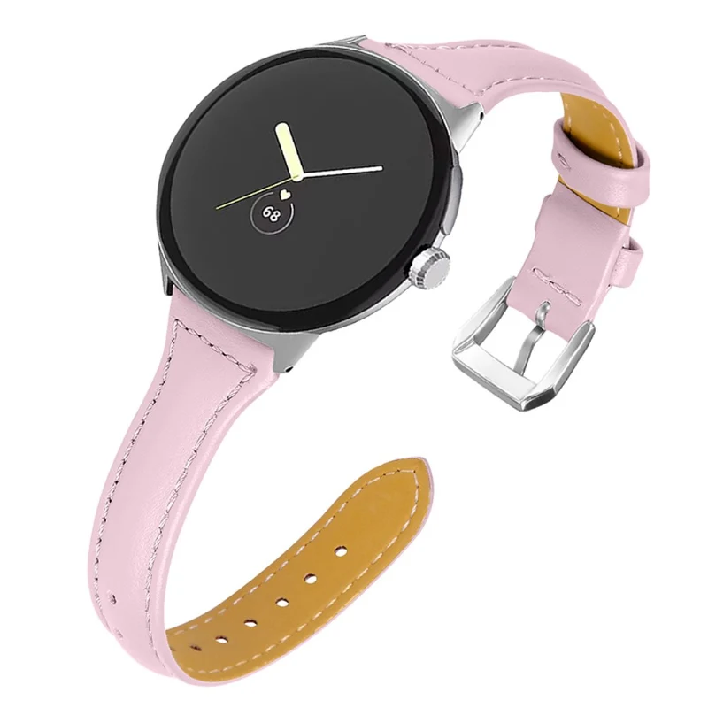 Ausgezeichnet Google Pixel Watch Echtes Leder armband