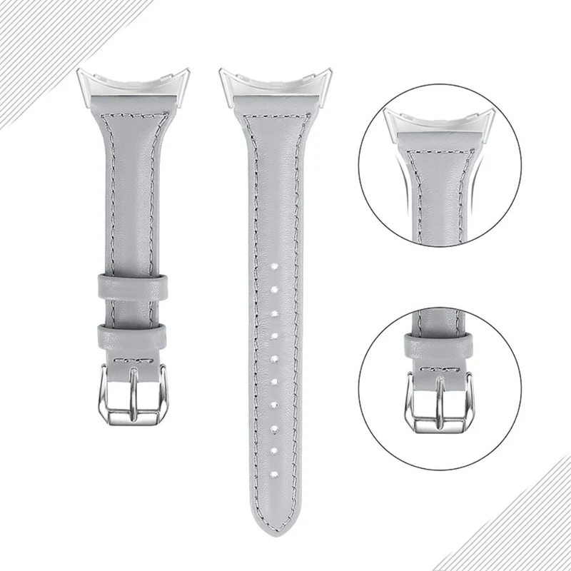Ausgezeichnet Google Pixel Watch Echtes Leder armband