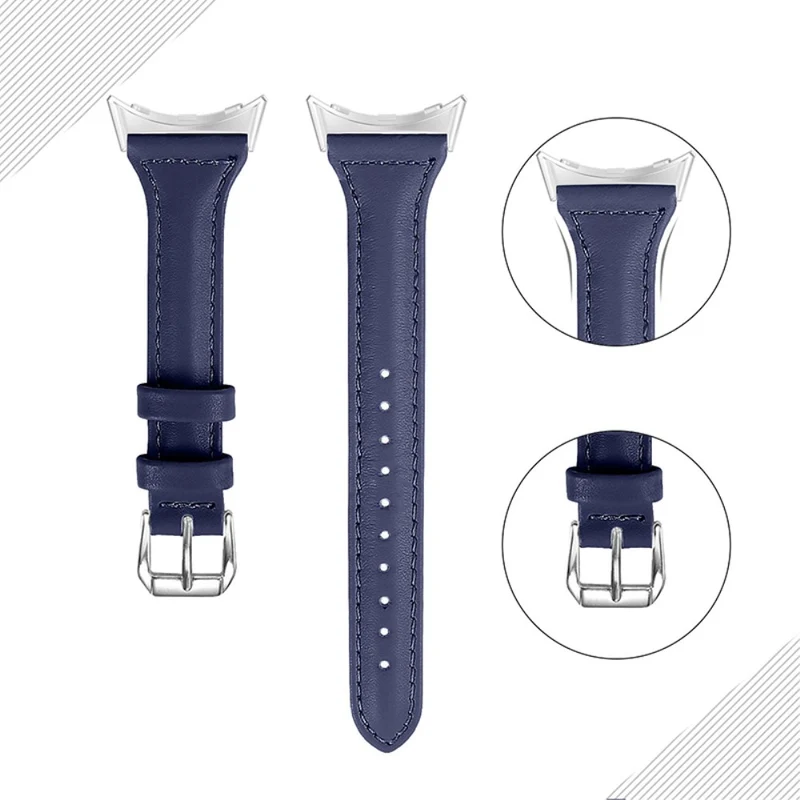 Ausgezeichnet Google Pixel Watch Echtes Leder armband