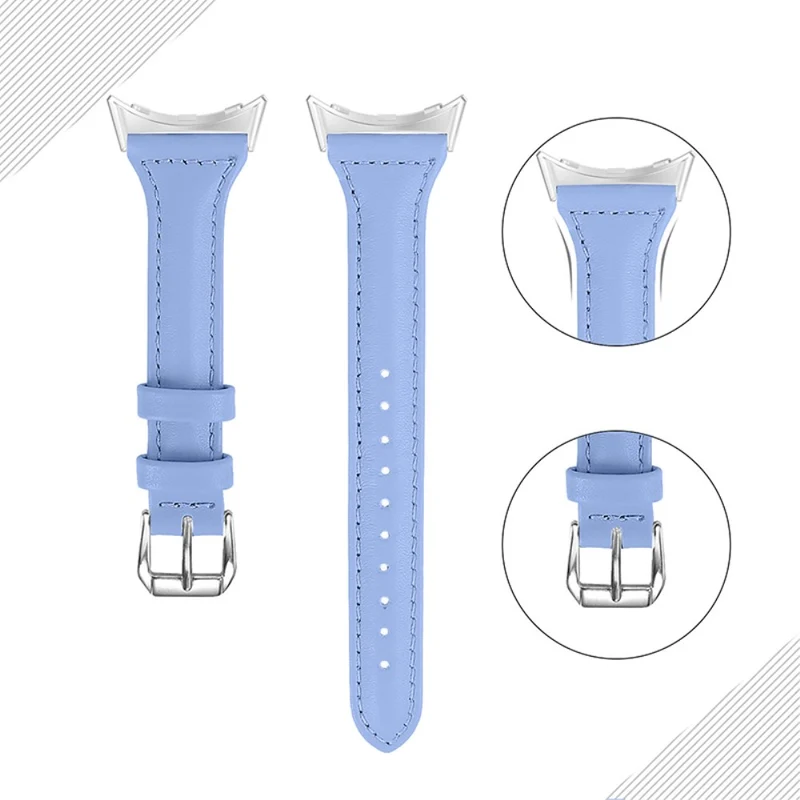 Ausgezeichnet Google Pixel Watch Echtes Leder armband