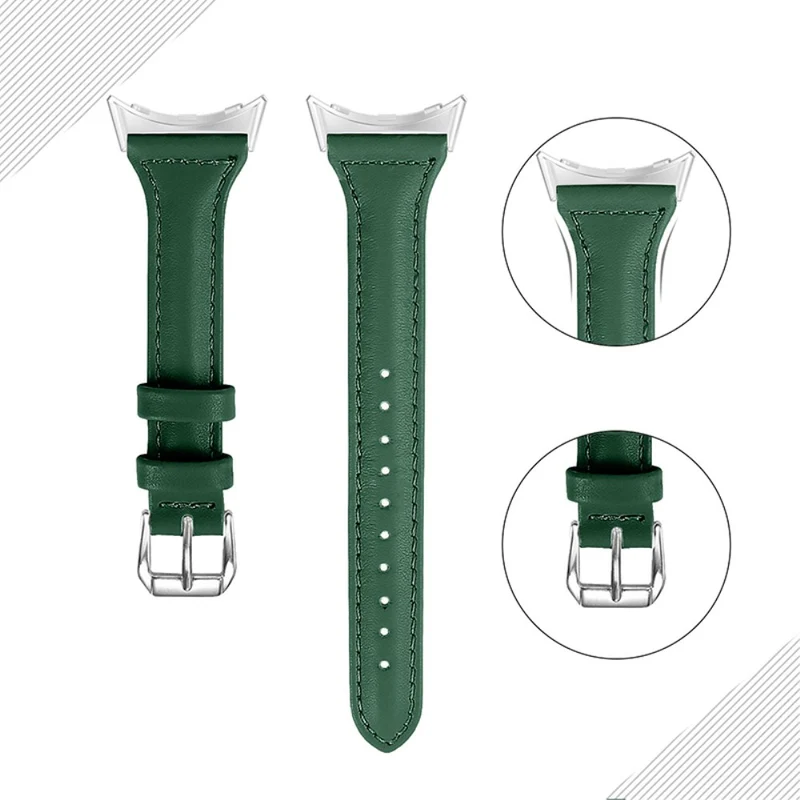 Ausgezeichnet Google Pixel Watch Echtes Leder armband