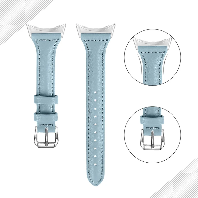Ausgezeichnet Google Pixel Watch Echtes Leder armband
