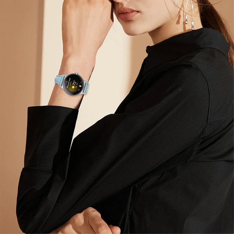 Ausgezeichnet Google Pixel Watch Echtes Leder armband