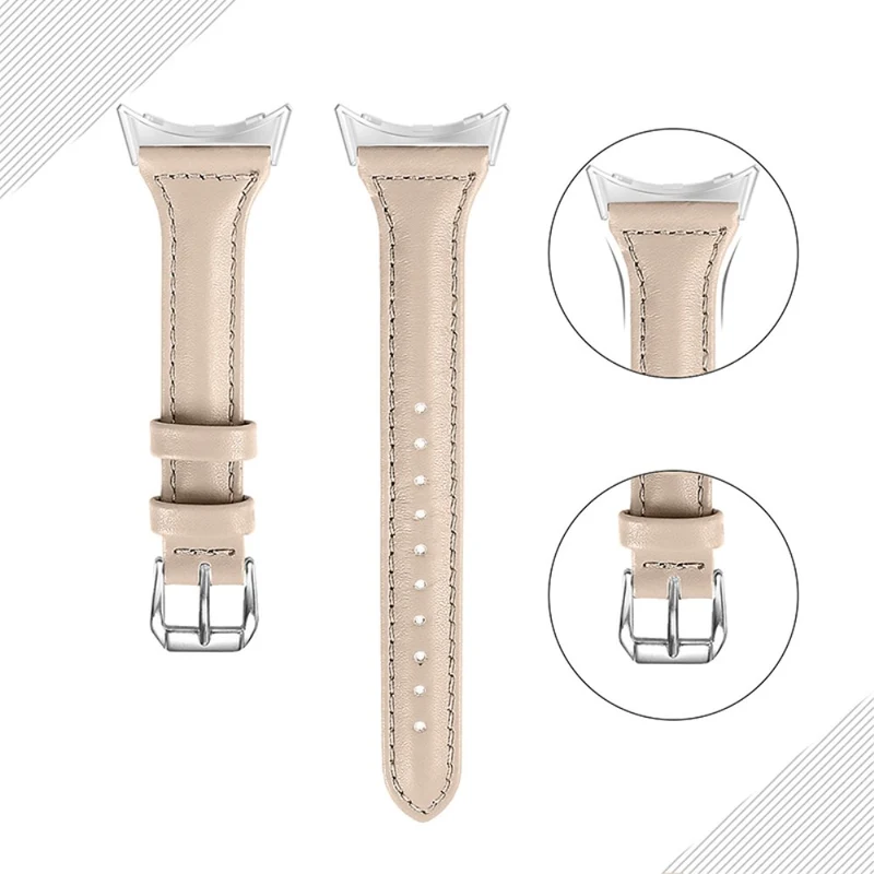 Ausgezeichnet Google Pixel Watch Echtes Leder armband