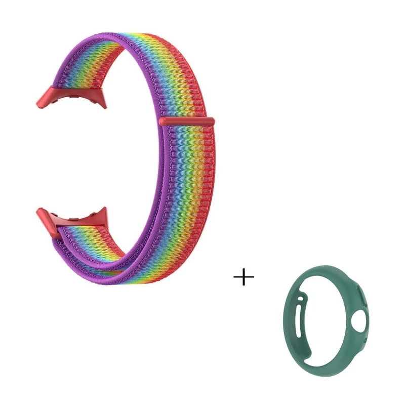 Süß Google Pixel Watch Plastik und Textil / Nylon armband