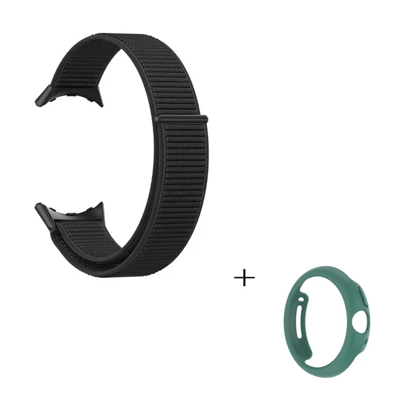 Süß Google Pixel Watch Plastik und Textil / Nylon armband