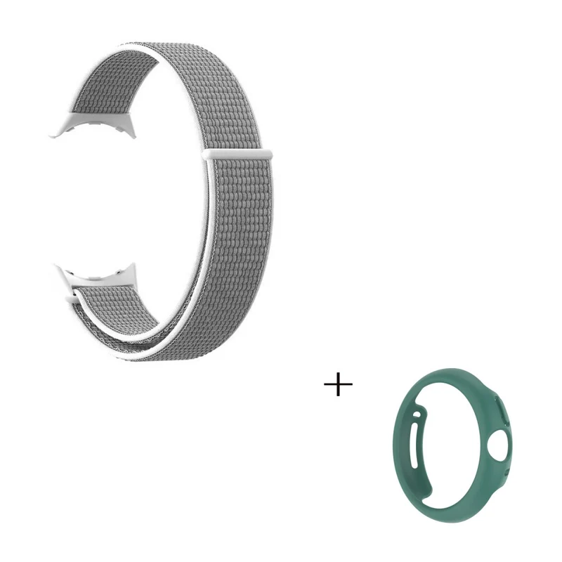 Süß Google Pixel Watch Plastik und Textil / Nylon armband
