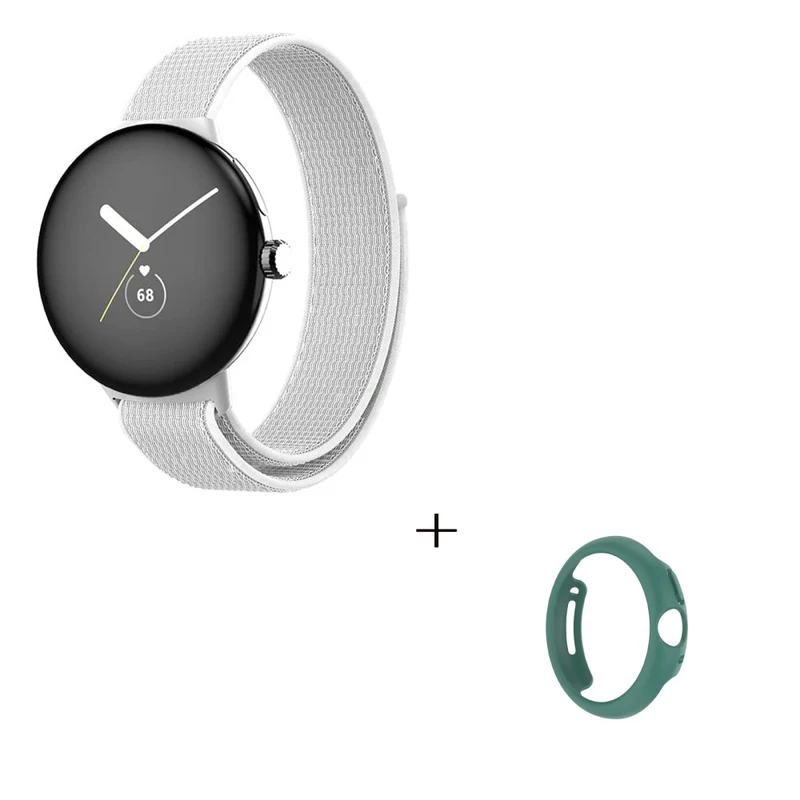 Süß Google Pixel Watch Plastik und Textil / Nylon armband