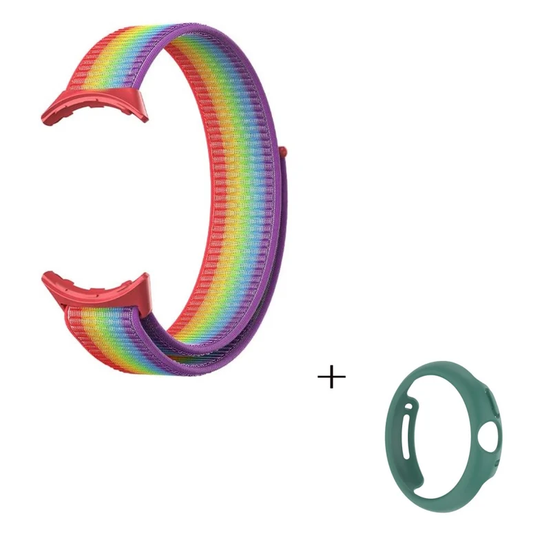 Süß Google Pixel Watch Plastik und Textil / Nylon armband