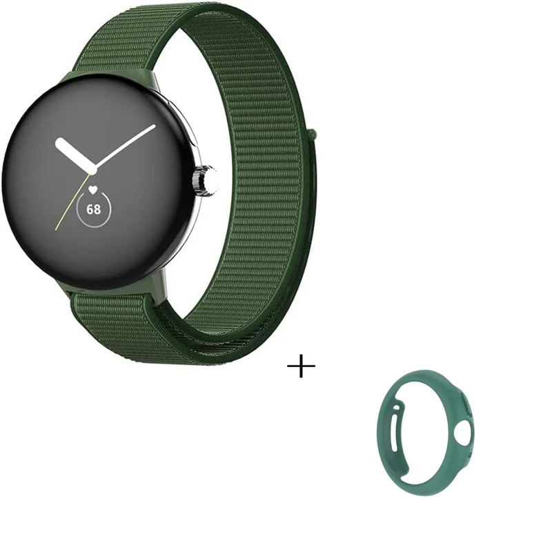 Süß Google Pixel Watch Plastik und Textil / Nylon armband