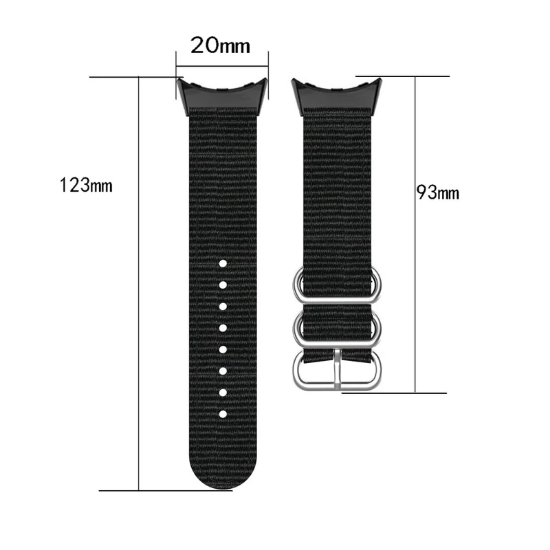 Wunderbar Google Pixel Watch Textil / Nylon armband