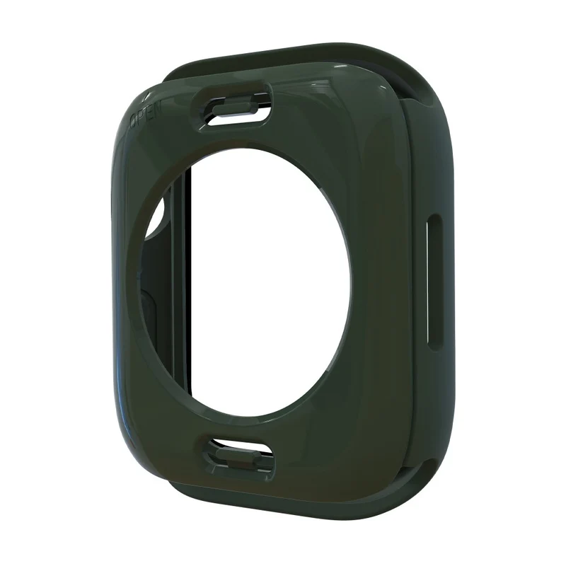 Apple Watch Series 7 45mm Elegant Plastik und Glas Bumper