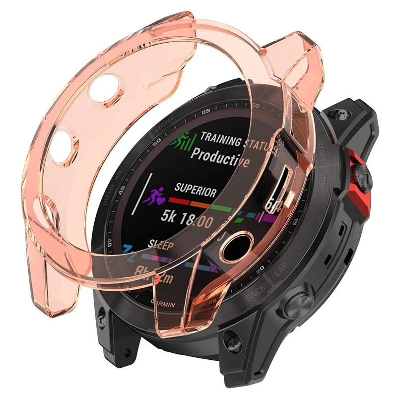 Garmin Fenix 7 Transparent Silikon / TPU Bumper