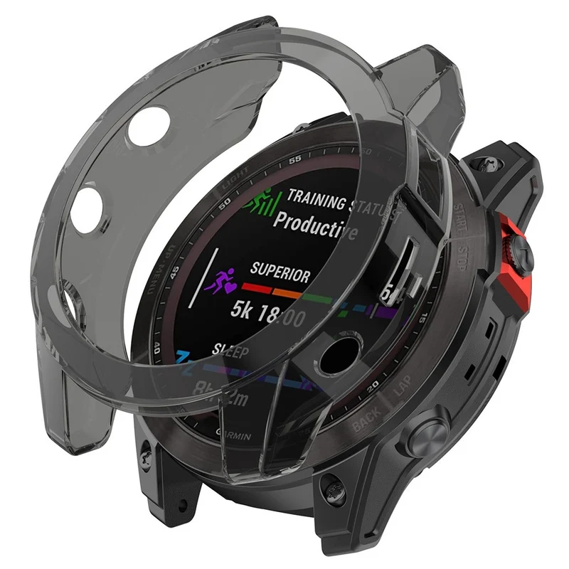 Garmin Fenix 7 Transparent Silikon / TPU Bumper