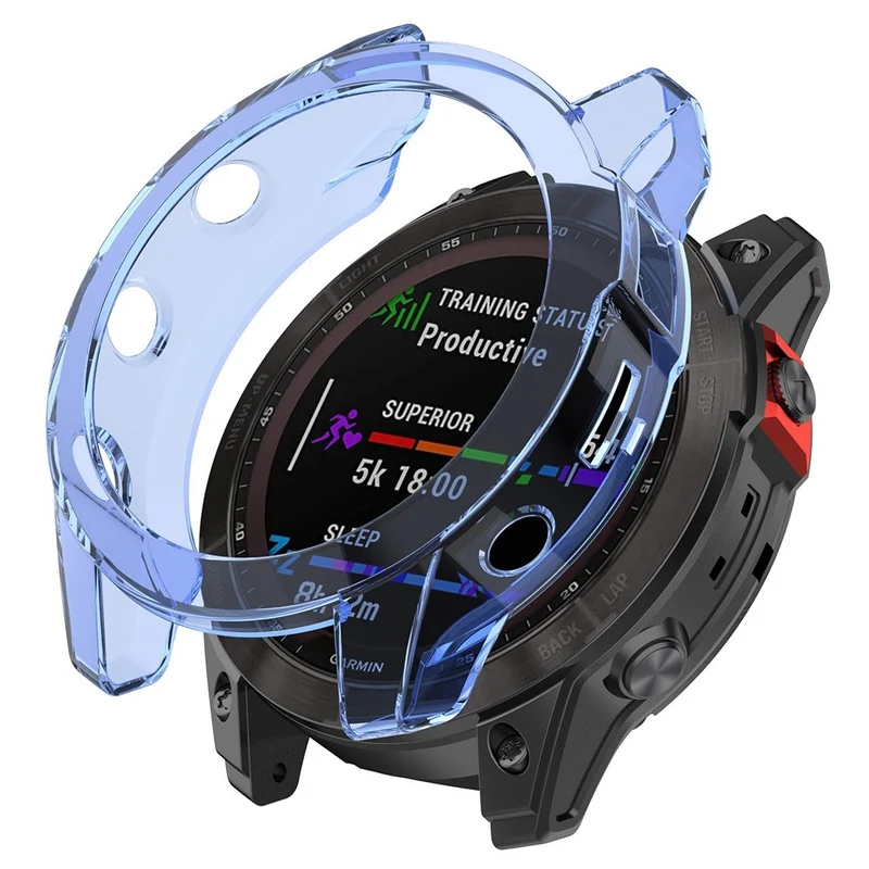 Garmin Fenix 7 Transparent Silikon / TPU Bumper