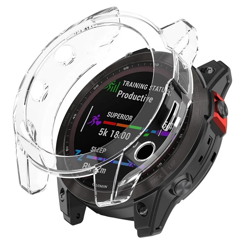 Garmin Fenix 7 Transparent Silikon / TPU Bumper