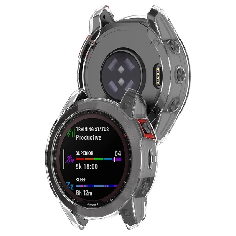 Garmin Fenix 7 Transparent Silikon / TPU Bumper